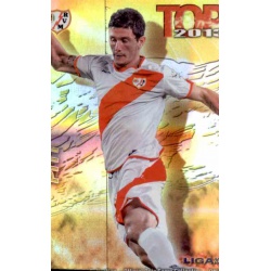 Piti Top Dorado Rayas Horizontales Rayo Vallecano 629 Las Fichas de la Liga 2013 Official Quiz Game Collection