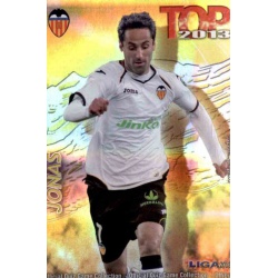 Jonas Top Dorado Rayas Horizontales Valencia 632 Las Fichas de la Liga 2013 Official Quiz Game Collection