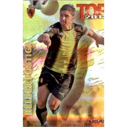 Helder Postiga Top Dorado Rayas Horizontales Zaragoza 635 Las Fichas de la Liga 2013 Official Quiz Game Collection