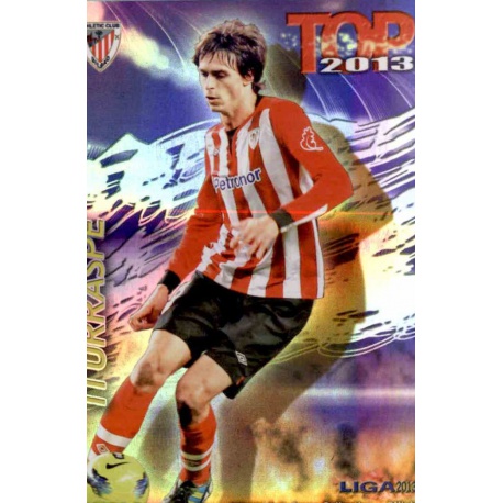 Iturraspe Top Morado Rayas Horizontales Athletic Club 592 Las Fichas de la Liga 2013 Official Quiz Game Collection