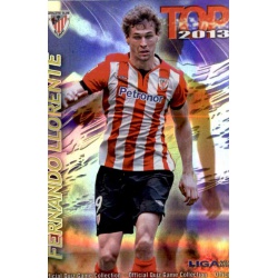 Fernando Llorente Top Morado Rayas Horizontales Athletic Club 627 Las Fichas de la Liga 2013 Official Quiz Game Collection