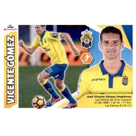 Vicente Gómez Las Palmas 8 Ediciones Este 2017-18