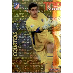 Courtois Top Letras Atlético Madrid 543 Las Fichas de la Liga 2013 Official Quiz Game Collection