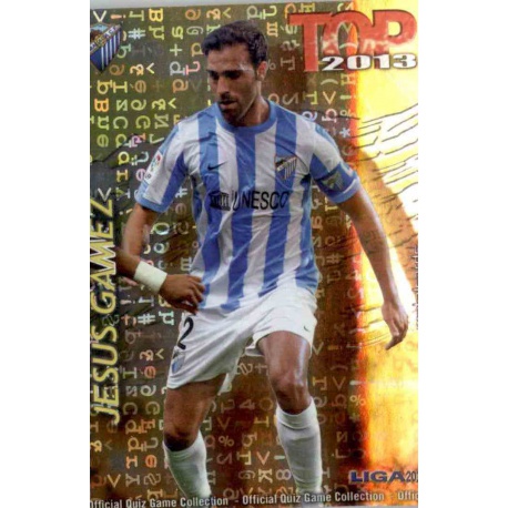Jesús Gámez Top Letras Málaga 552 Las Fichas de la Liga 2013 Official Quiz Game Collection