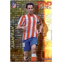 Juanfran Top Letras Atlético Madrid 553 Las Fichas de la Liga 2013 Official Quiz Game Collection