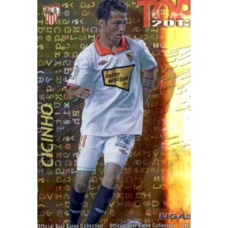 Cicinho Top Letras Sevilla 556 Las Fichas de la Liga 2013 Official Quiz Game Collection