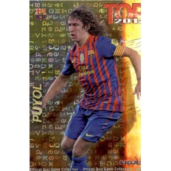 Puyol Top Letras Barcelona 560 Las Fichas de la Liga 2013 Official Quiz Game Collection