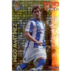 Íñigo Martínez Top Letras Real Sociedad 565 Las Fichas de la Liga 2013 Official Quiz Game Collection