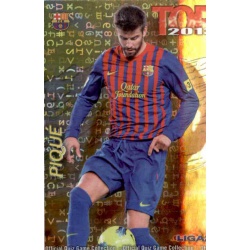 Piqué Top Letras Barcelona 569 Las Fichas de la Liga 2013 Official Quiz Game Collection