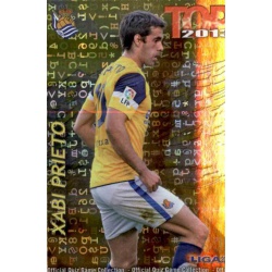 Xabi Prieto Top Letras Real Sociedad 601 Las Fichas de la Liga 2013 Official Quiz Game Collection