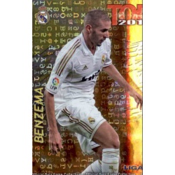 Benzema Top Letras Real Madrid 622 Las Fichas de la Liga 2013 Official Quiz Game Collection