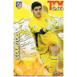 Courtois Top Mate Atlético Madrid 543 Las Fichas de la Liga 2013 Official Quiz Game Collection