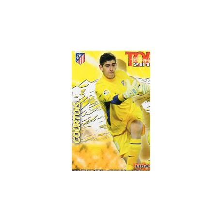 Courtois Top Mate Atlético Madrid 543 Las Fichas de la Liga 2013 Official Quiz Game Collection
