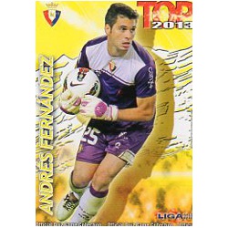 Andrés Fernández Top Mate Osasuna 545 Las Fichas de la Liga 2013 Official Quiz Game Collection