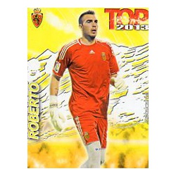 Roberto Top Mate Zaragoza 547 Las Fichas de la Liga 2013 Official Quiz Game Collection