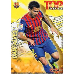 Dani Alves Top Mate Barcelona 551 Las Fichas de la Liga 2013 Official Quiz Game Collection