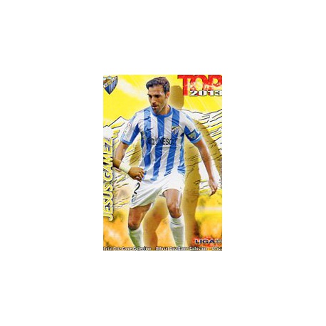 Jesús Gámez Top Mate Málaga 552 Las Fichas de la Liga 2013 Official Quiz Game Collection