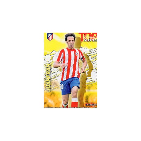 Juanfran Top Mate Atlético Madrid 553 Las Fichas de la Liga 2013 Official Quiz Game Collection