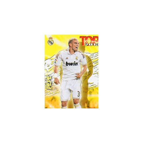 Pepe Top Mate Real Madrid 559 Las Fichas de la Liga 2013 Official Quiz Game Collection