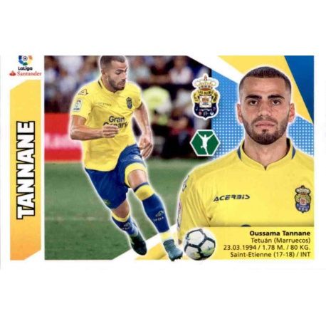 Tannane Las Palmas Coloca Ediciones Este 2017-18