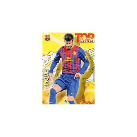 Piqué Top Mate Barcelona 569 Las Fichas de la Liga 2013 Official Quiz Game Collection