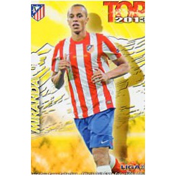 Miranda Top Mate Atlético Madrid 571 Las Fichas de la Liga 2013 Official Quiz Game Collection