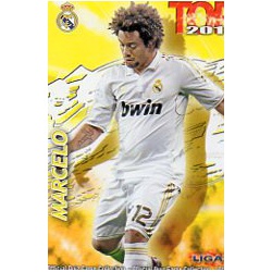 Marcelo Top Mate Real Madrid 577 Las Fichas de la Liga 2013 Official Quiz Game Collection