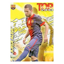 Jordi Alba Top Mate Barcelona 578 Las Fichas de la Liga 2013 Official Quiz Game Collection