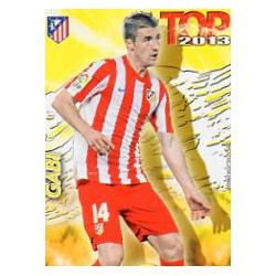 Gabi Top Mate Atlético Madrid 590 Las Fichas de la Liga 2013 Official Quiz Game Collection