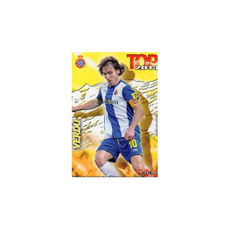 Verdú Top Mate Espanyol 611 Las Fichas de la Liga 2013 Official Quiz Game Collection