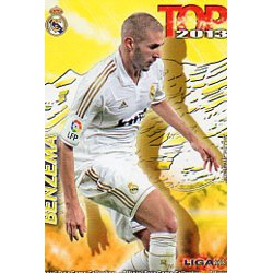 Benzema Top Mate Real Madrid 622 Las Fichas de la Liga 2013 Official Quiz Game Collection