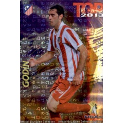 Godin Top Morado Letras Atlético Madrid 564 Las Fichas de la Liga 2013 Official Quiz Game Collection