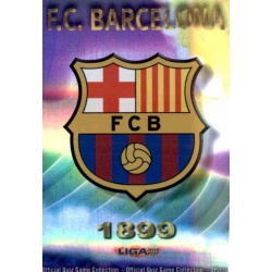 Escudo Brillo Raya Horizontal Barcelona 28 Las Fichas de la Liga 2013 Official Quiz Game Collection