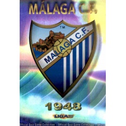 Escudo Brillo Raya Horizontal Málaga 82 Las Fichas de la Liga 2013 Official Quiz Game Collection
