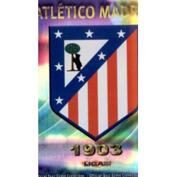 Escudo Brillo Raya Horizontal Atlético Madrid 109 Las Fichas de la Liga 2013 Official Quiz Game Collection