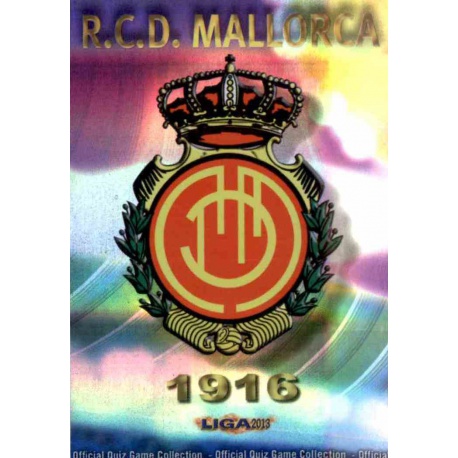 Escudo Brillo Raya Horizontal Mallorca 190 Las Fichas de la Liga 2013 Official Quiz Game Collection
