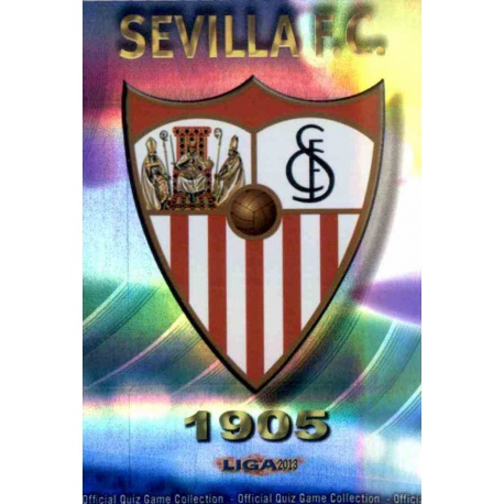 Escudo Brillo Raya Horizontal Sevilla 217 Las Fichas de la Liga 2013 Official Quiz Game Collection