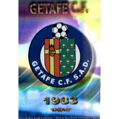 Escudo Brillo Raya Horizontal Getafe 271 Las Fichas de la Liga 2013 Official Quiz Game Collection