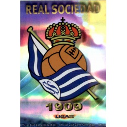 Escudo Brillo Raya Horizontal Real Sociedad 298 Las Fichas de la Liga 2013 Official Quiz Game Collection