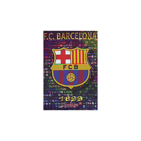 Escudo Brillo Letras Barcelona 28 Las Fichas de la Liga 2013 Official Quiz Game Collection