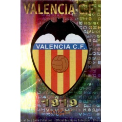 Escudo Brillo Letras Valencia 55 Las Fichas de la Liga 2013 Official Quiz Game Collection