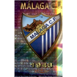 Escudo Brillo Letras Málaga 82 Las Fichas de la Liga 2013 Official Quiz Game Collection