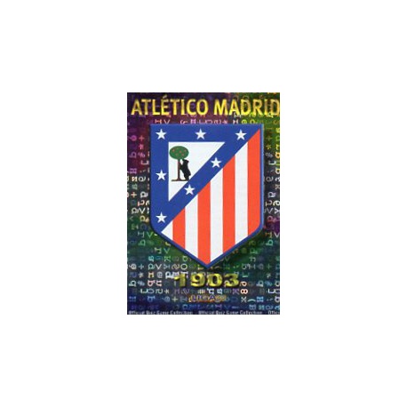Escudo Brillo Letras Atlético Madrid 109 Las Fichas de la Liga 2013 Official Quiz Game Collection