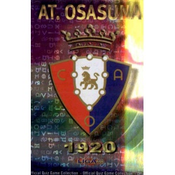 Escudo Brillo Letras Osasuna 163 Las Fichas de la Liga 2013 Official Quiz Game Collection