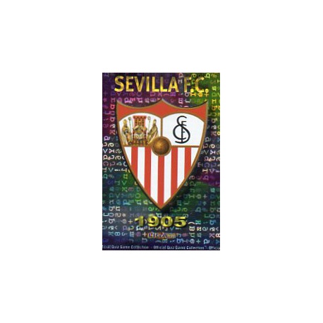 Escudo Brillo Letras Sevilla 217 Las Fichas de la Liga 2013 Official Quiz Game Collection