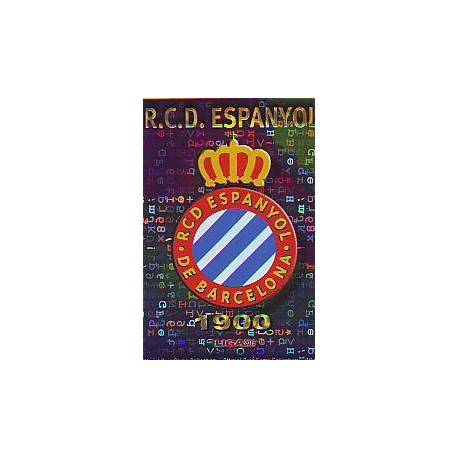 Escudo Brillo Letras Espanyol 352 Las Fichas de la Liga 2013 Official Quiz Game Collection