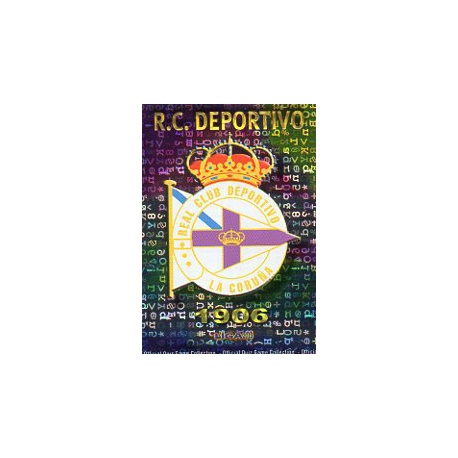 Escudo Brillo Letras Deportivo 460 Las Fichas de la Liga 2013 Official Quiz Game Collection