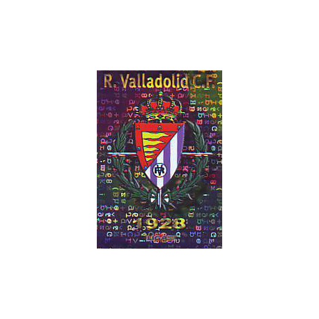 Escudo Brillo Letras Valladolid 514 Las Fichas de la Liga 2013 Official Quiz Game Collection