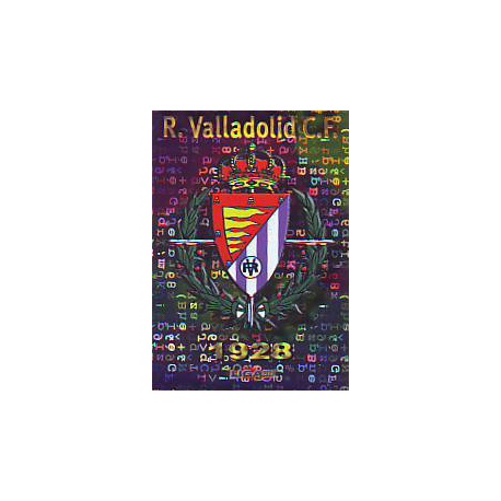 Escudo Brillo Letras Valladolid 514 Las Fichas de la Liga 2013 Official Quiz Game Collection