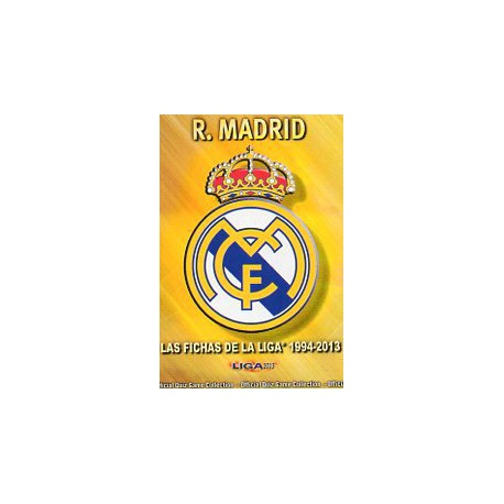 Escudo Mate Real Madrid 1 Las Fichas de la Liga 2013 Official Quiz Game Collection